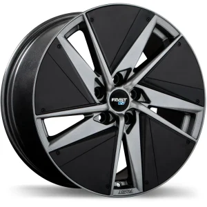 Fast Wheels – EV01(+) – Black – 18″x8.5″ 40mm – All weather Wheels – FE01E(+)-1885-65TN+40C702